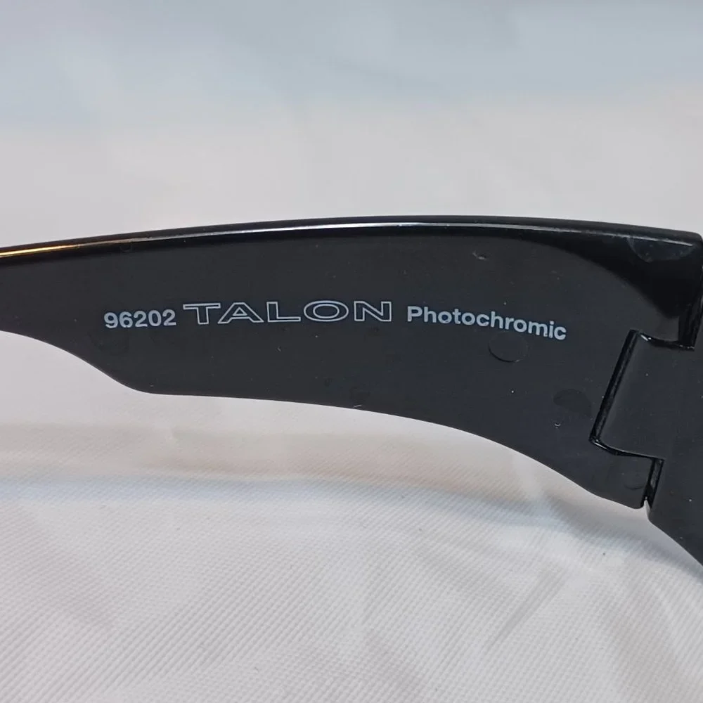 NYX Talon Photochromic Black Frame Golf Sunglasses